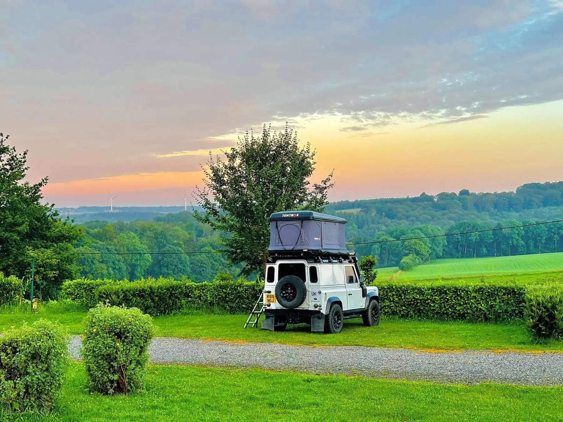 מלון Yvoir Camping Le Pommier Rustique מראה חיצוני תמונה